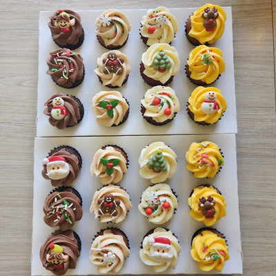 Christmas Mini Cupcakes