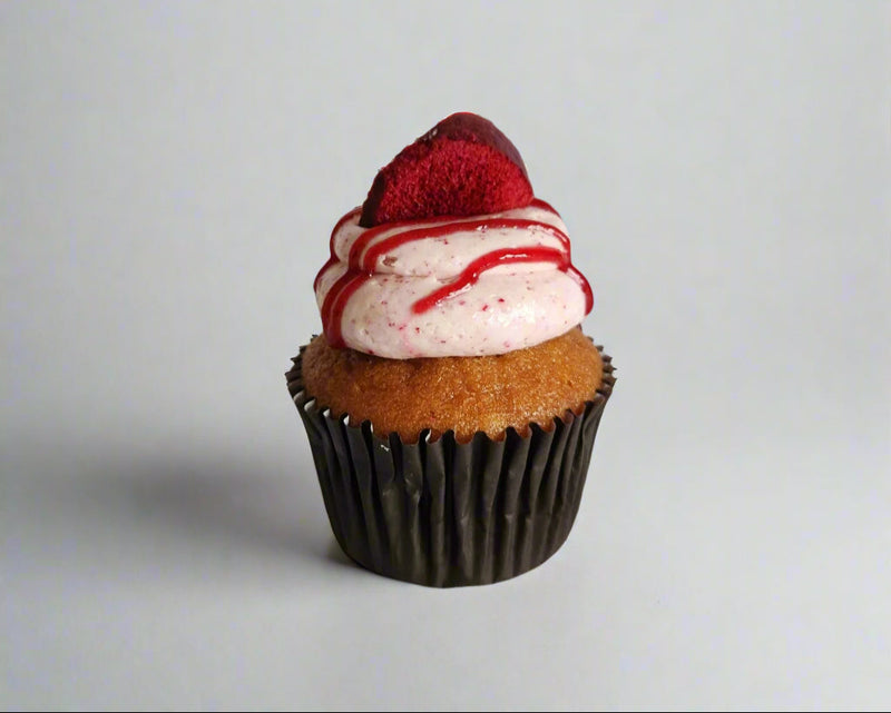 Black Doris Plum Cupcake