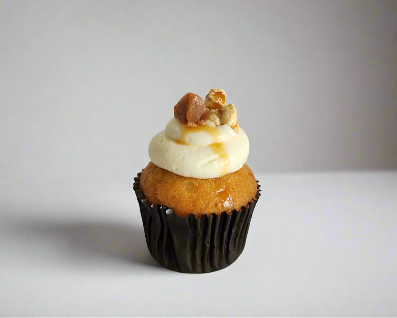 Caramel Popcorn Cupcake
