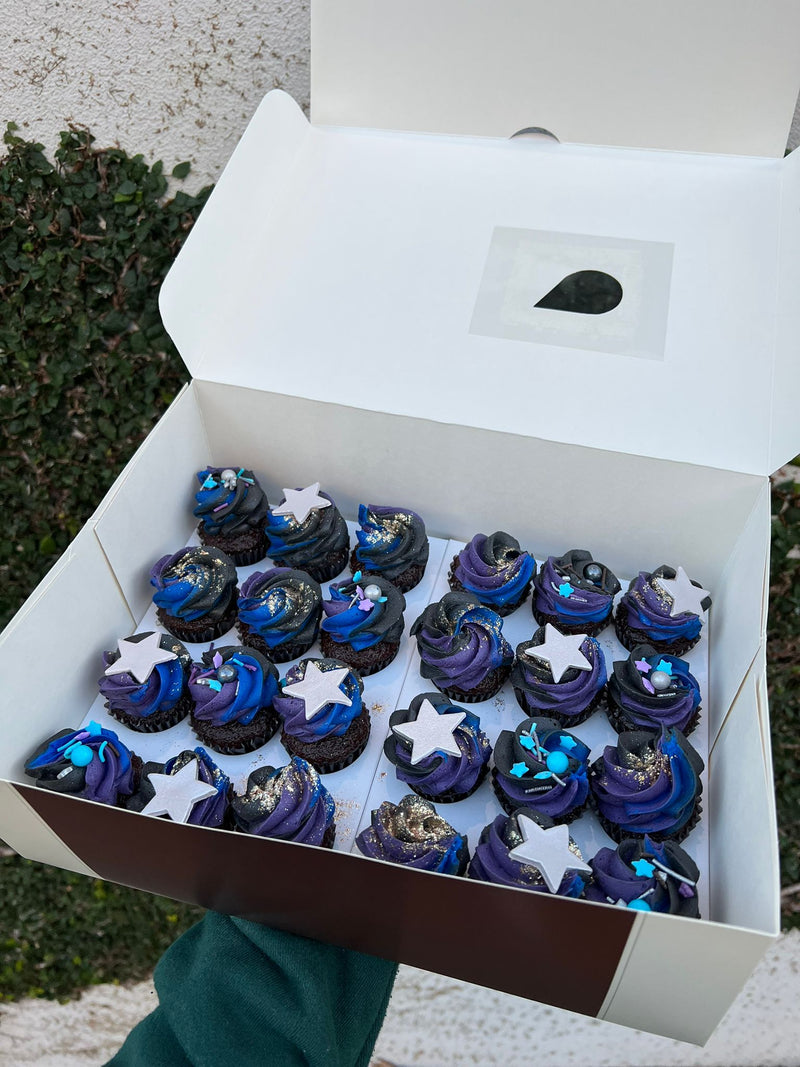 Matariki Star & Galaxy Themed Cupcakes