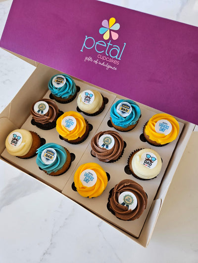 Father's Day  Cupcake Gift Boxes