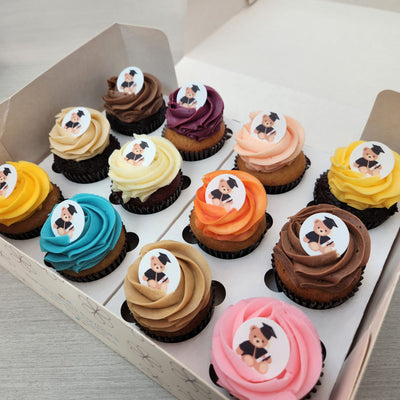 Graduation Themed Cupcakes