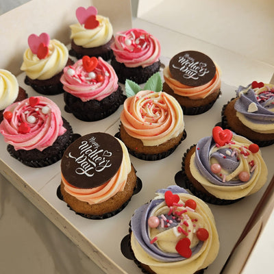 Mother's Day Cupcake Gift Boxes