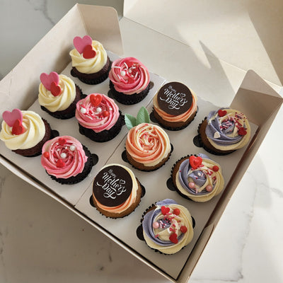 Mother's Day Cupcake Gift Boxes