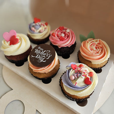 Mother's Day Cupcake Gift Boxes