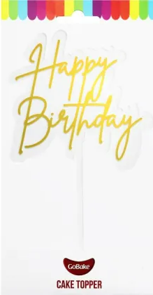 Happy Birthday Toppers