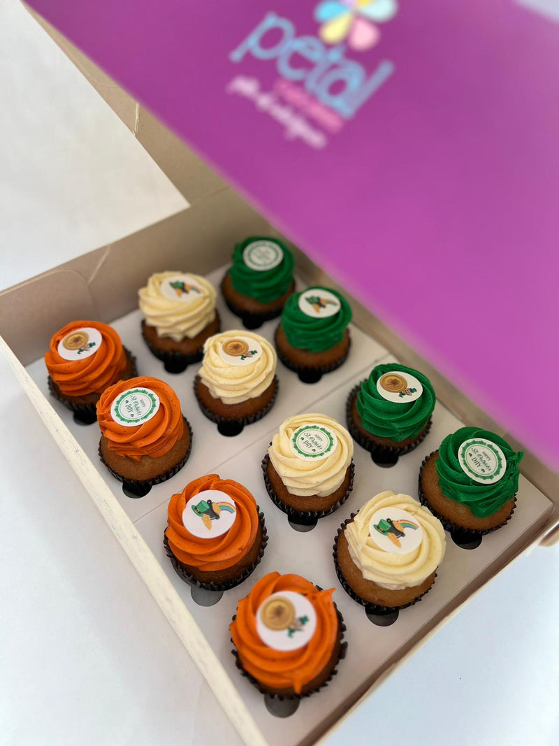 St. Patricks Day Collection Cupcakes - 6 Cupcakes