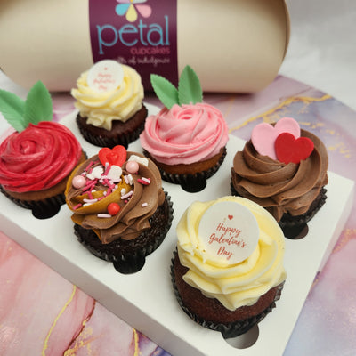 GALentine's 6 Pack Cupcake Gift Box