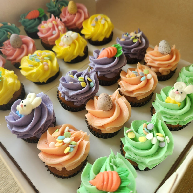 Easter Collection Cupcakes - 24 Mini Cupcakes