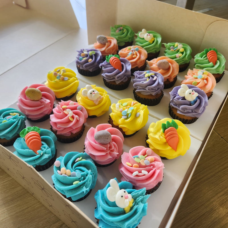Easter Collection Cupcakes - 24 Mini Cupcakes