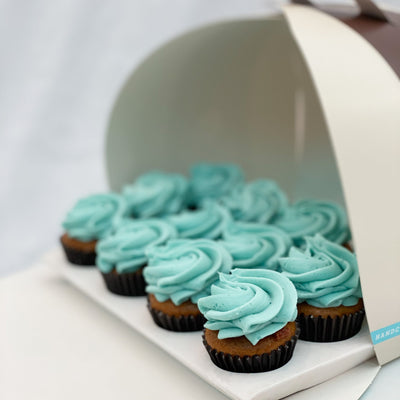Mini Blueberry Cupcakes
