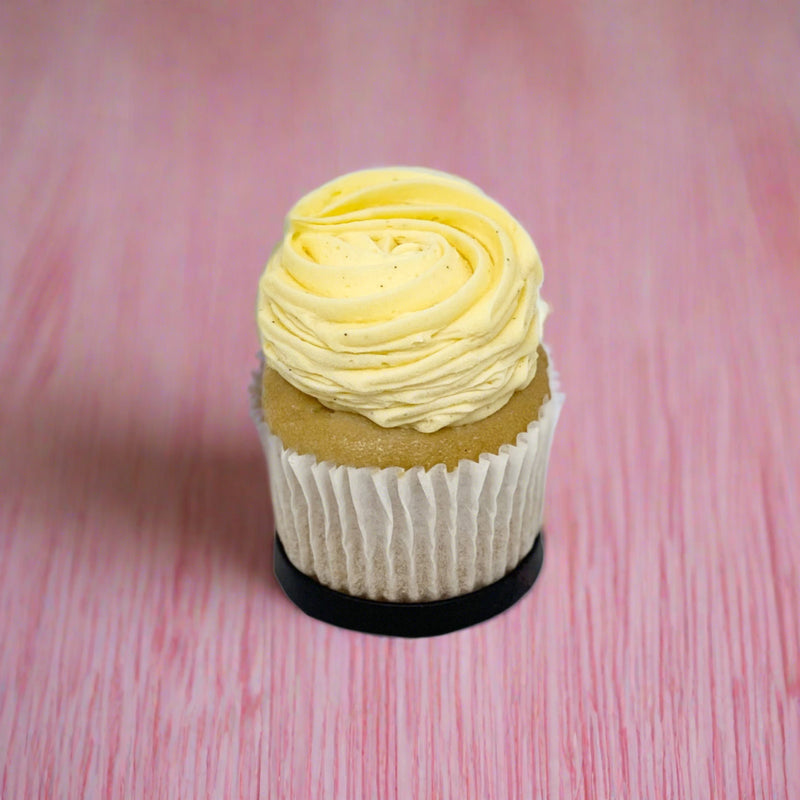 Vegan Gluten Free Vanilla Bean Cupcake