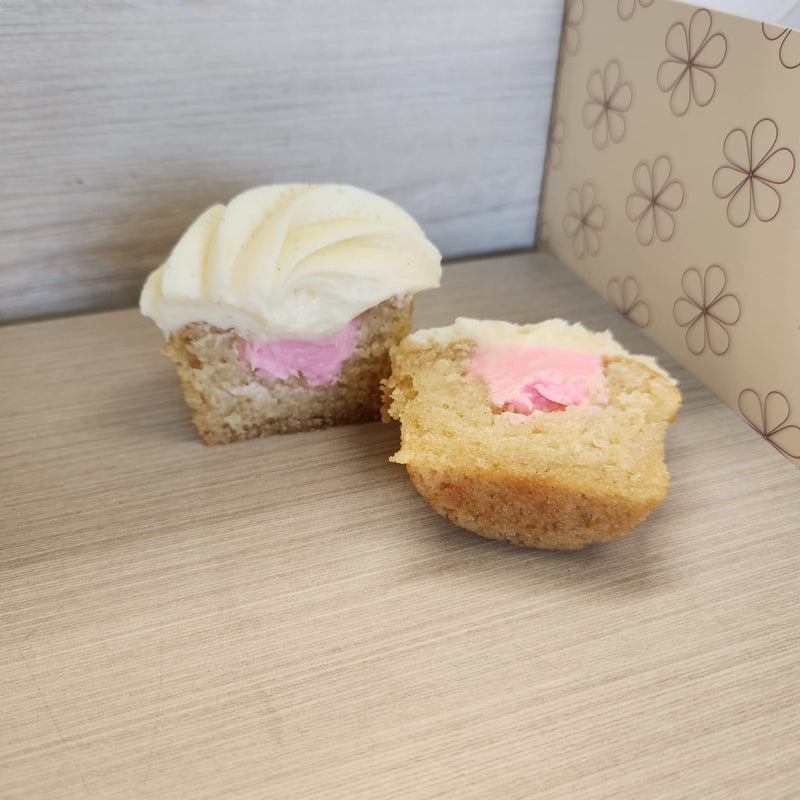 Gender Reveal Cupcakes