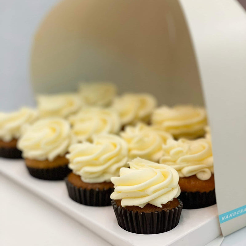 12 Mini Passion Fruit Cupcakes
