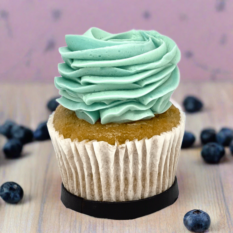 Vegan Gluten Free Blueberry Cupcakes
